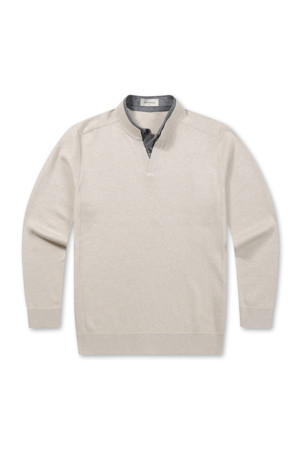 [이노버] 워셔블 셔츠 레이어드 스웨터