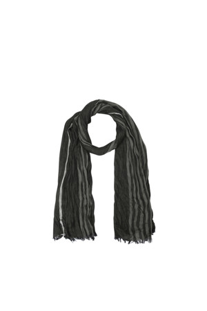 간절기 그린 링클 머플러	