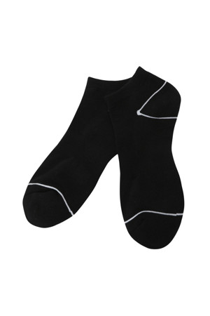 (단목) 원 포인트 솔리드 양말