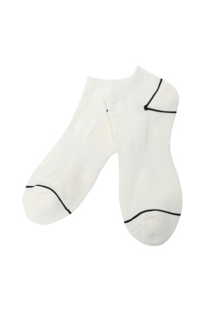 (단목) 원 포인트 솔리드 양말