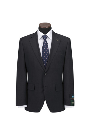 [셀렉션] 울/모헤어 차콜 슈트 자켓