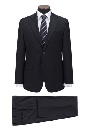 사계절 울블렌디드 네이비 슈트