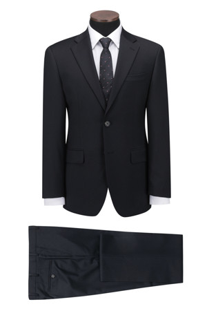 사계절 울블렌디드 네이비 슈트