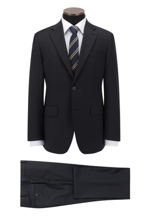 사계절 울블렌디드 차콜그레이 슈트