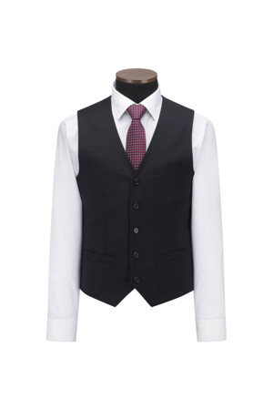 사계절 울블렌디드 네이비 슈트 베스트