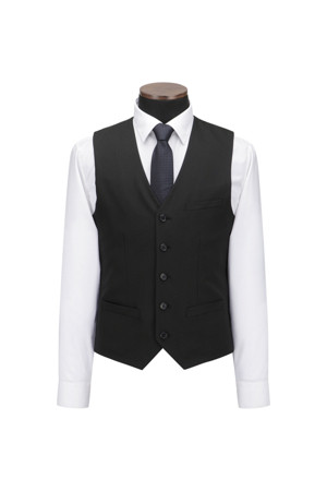 사계절 네이비 블랙 슈트 베스트