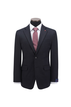 [액션슈트] 울블렌디드 네이비 슬림 슈트 자켓