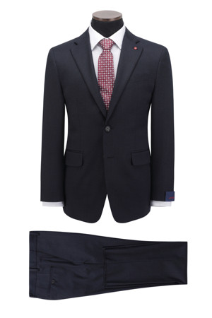 [액션슈트] 울블렌디드 네이비 슬림 슈트