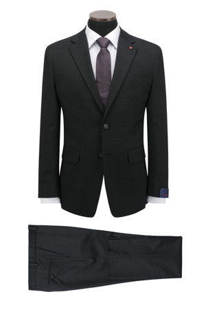 [액션슈트] 울블렌디드 그레이 슬림 슈트