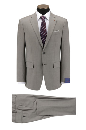 [액션슈트] 울블렌디드 베이지 슬림 슈트