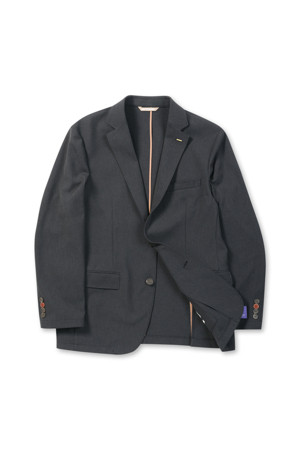 [이지슈트] 워셔블 솔리드 트윌 셋업 자켓