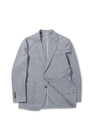 마이크로 깅엄 써커 자켓