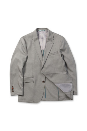 솔리드 라이크 조직 자켓