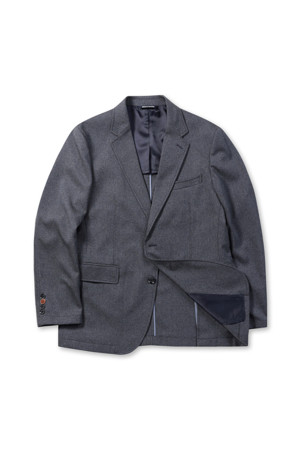 솔리드 라이크 조직 자켓