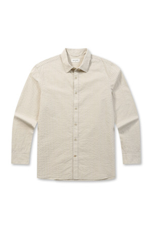 린넨코튼 스트라이프 캐주얼셔츠