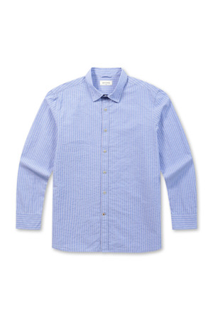 린넨코튼 스트라이프 캐주얼셔츠