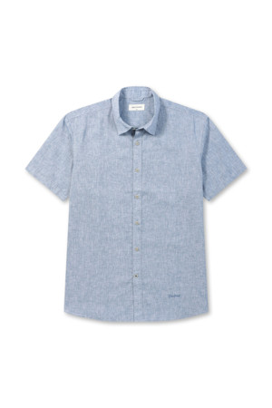 린넨 솔리드 캐주얼셔츠