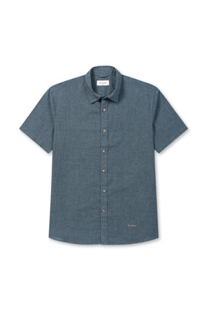 린넨 솔리드 캐주얼셔츠