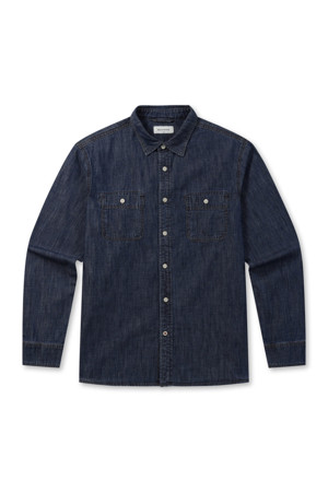 캐주얼 데님 셔츠