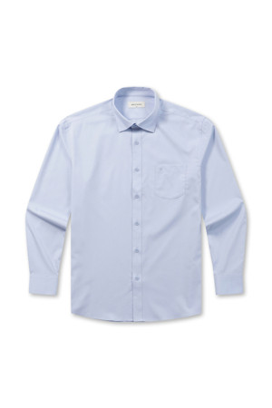 레귤러핏 솔리드 드레스셔츠