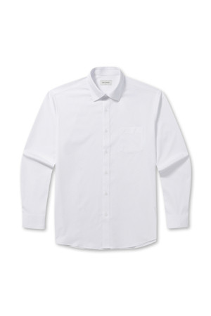 레귤러핏 솔리드 드레스셔츠