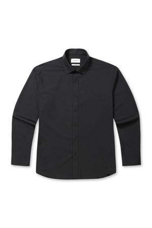 슬림핏 솔리드 드레스셔츠