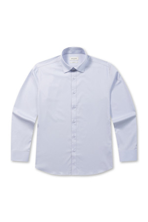 슬림핏 솔리드 드레스셔츠