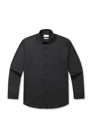 슬림핏 솔리드 드레스셔츠