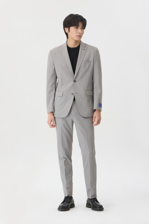 [이지슈트] 워셔블 솔리드 트윌 셋업 팬츠