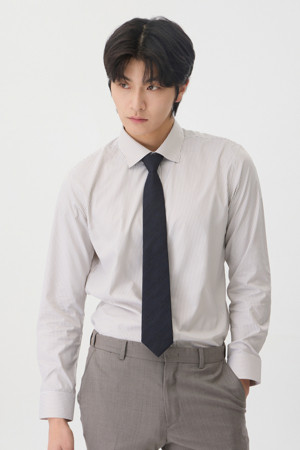 [매직셔츠] 슬림핏 스트라이프 드레스셔츠