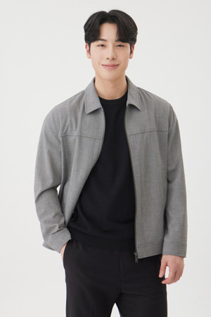 [셀렉션] 투톤 심플 페리자켓