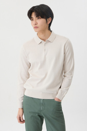[에센셜스] 워셔블 폴로넥 스웨터