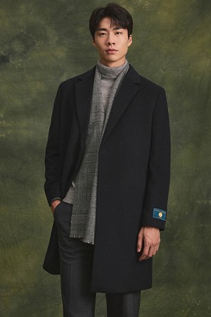 캐시미어블렌디드  7부 체스터 코트