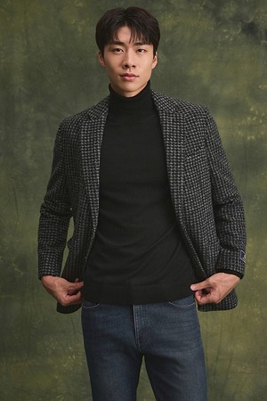 BLAZER CLUB_울저지 미니멀 자켓