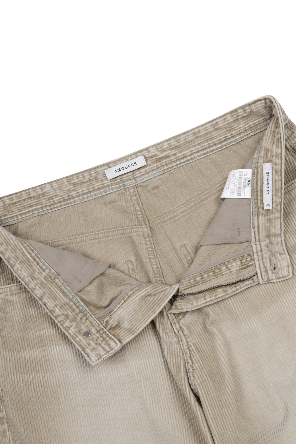Smooth Mood ♥ Coprin Corduroy Pants /追跡付 ONSLINUS Tapered Fit Trousers | Medium Grey | ONLY & SONS®