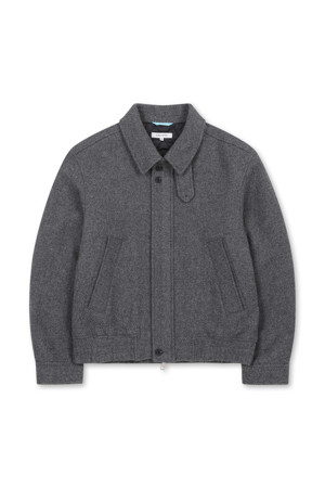 Balmacaan Blouson (Gray)