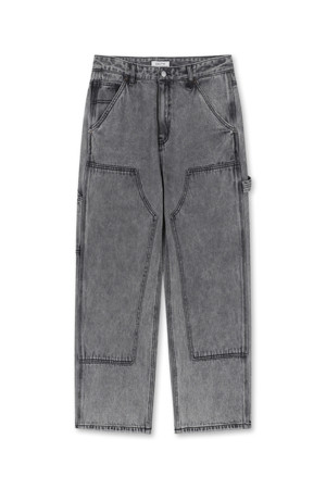 Straight Carpenter Denim (Gray)