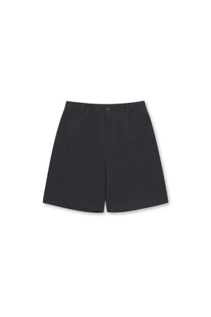 Cotton Blend Shorts (Black)