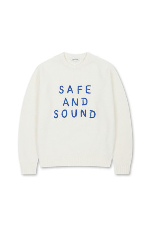 Safe & Sound Artwork Pullover (Ivory)