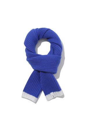 Wool Muffler (Blue)