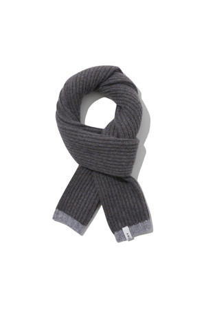 Wool Muffler (Gray)