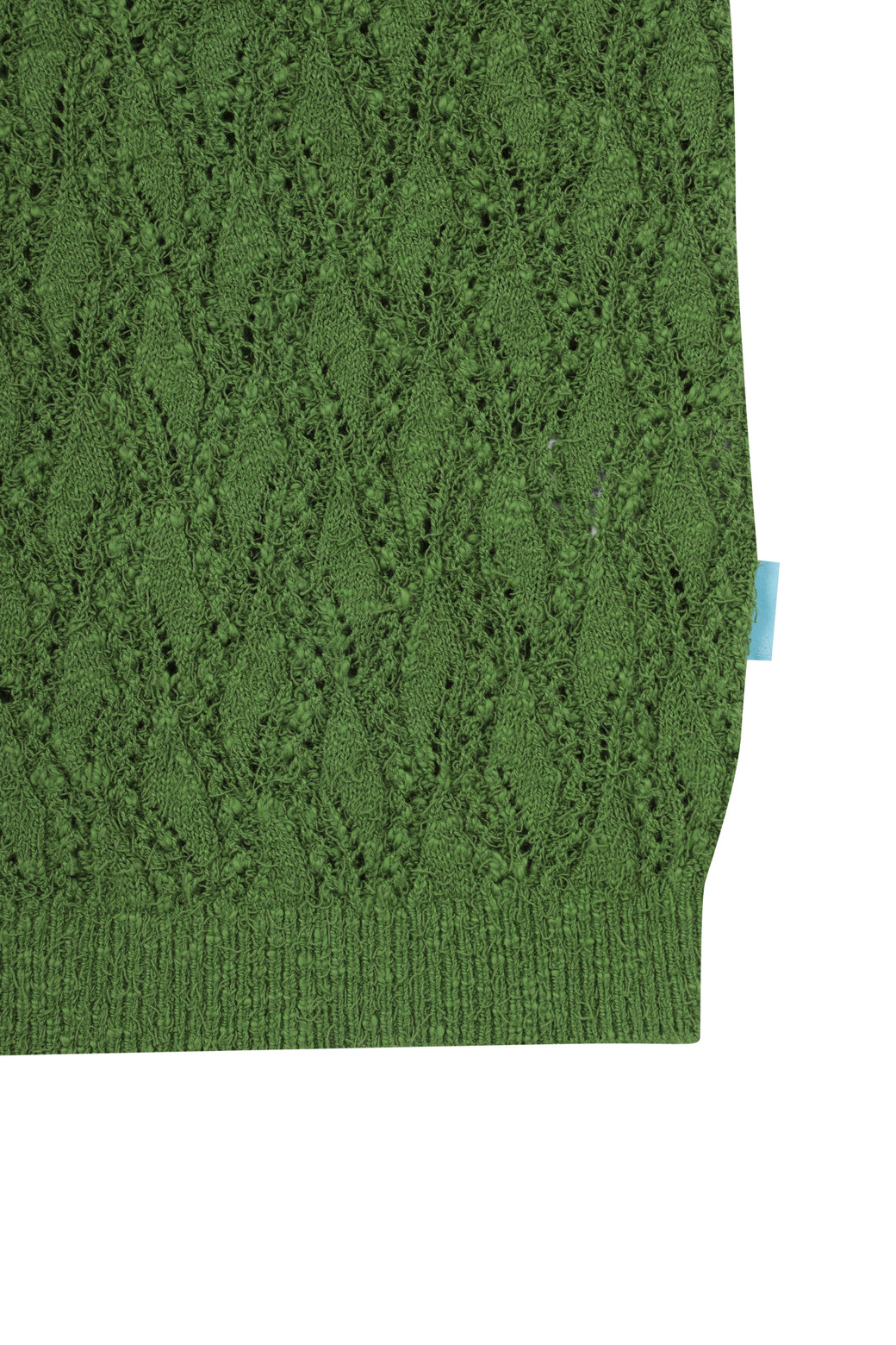 AMOUPRE - 가디건 - Short Sleeve Cardigan (Green)