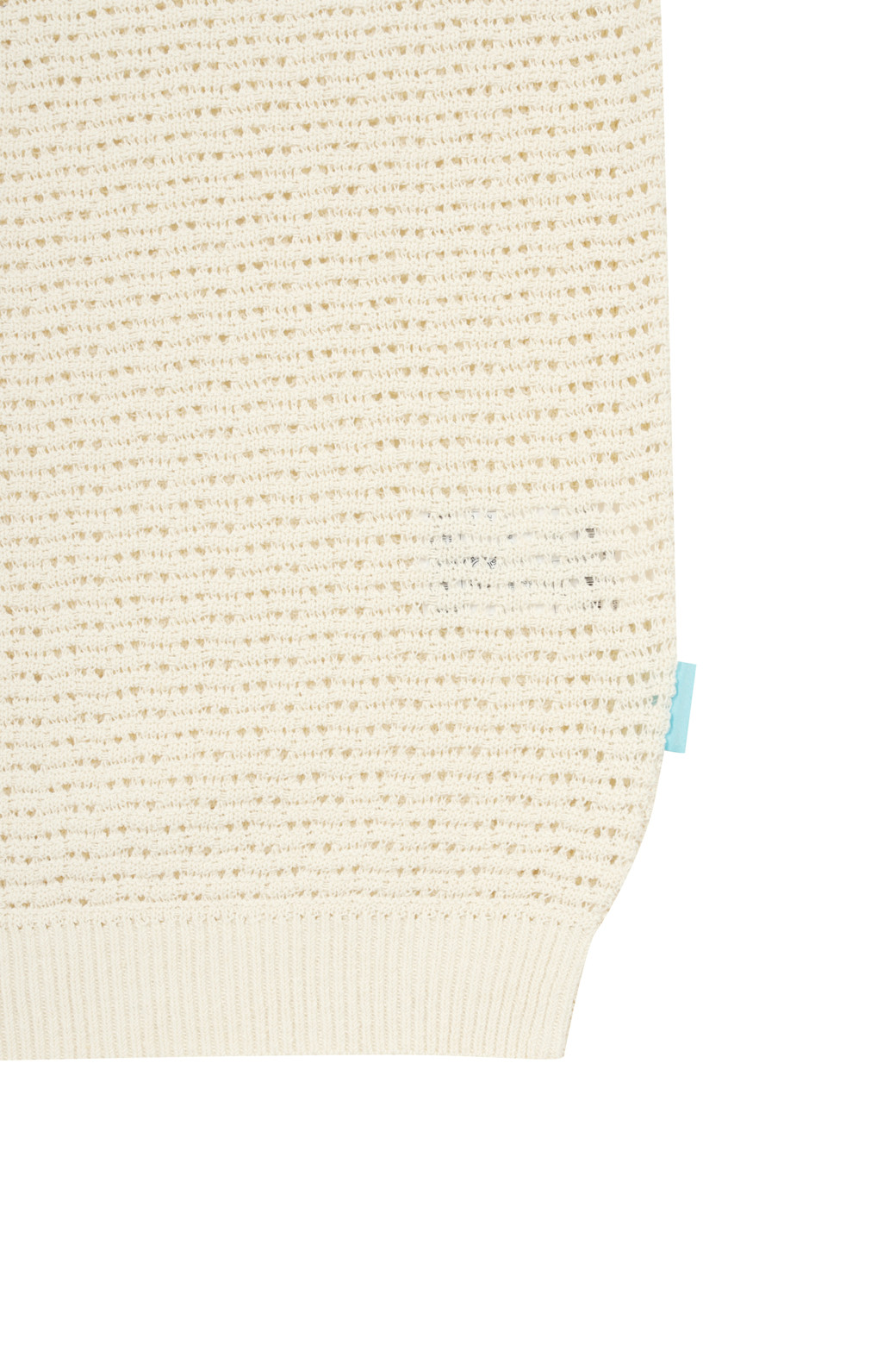 AMOUPRE - 스웨터 - Crew Neck Short Sleeve (Ivory)