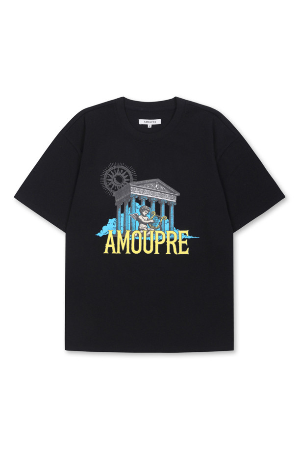 [WOOALONG]★24SS★韓国人気★Graphic half sleeve T-Shirts WOOALONG]☆24SS☆韓国人気☆Graphic half sleeve T-Shirts 韓国