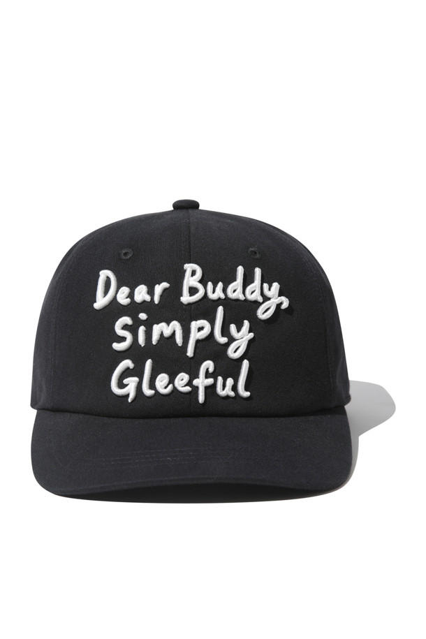 AMOUPRE - 모자 -  DBSG Lettering Cap (Black)