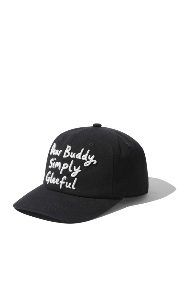 AMOUPRE - 모자 -  DBSG Lettering Cap (Black)