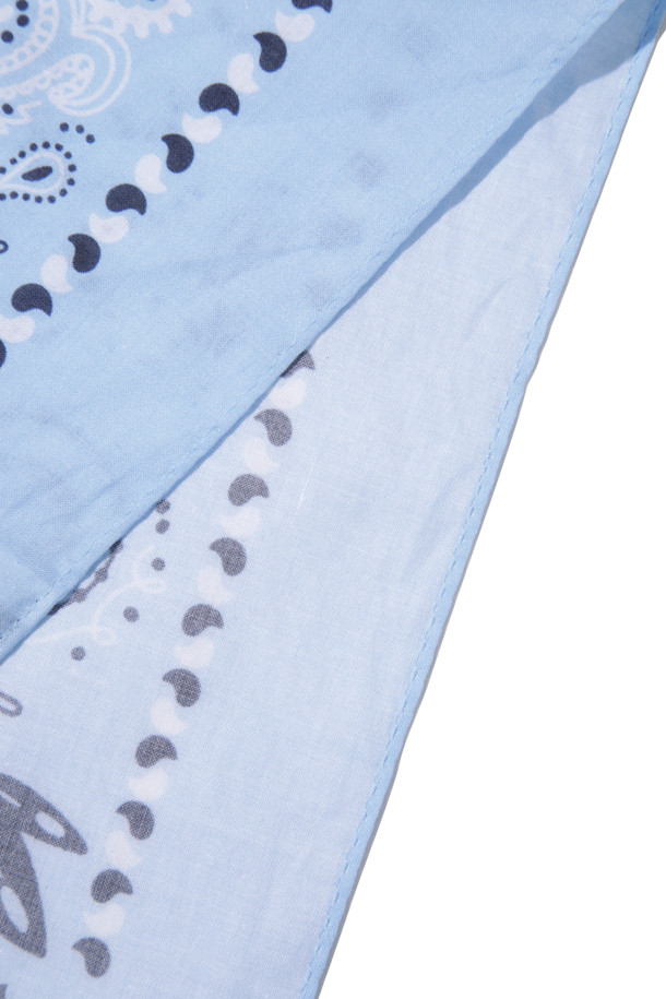 AMOUPRE - 스카프/머플러 -  Signature Bandana Scarf (Light Blue)