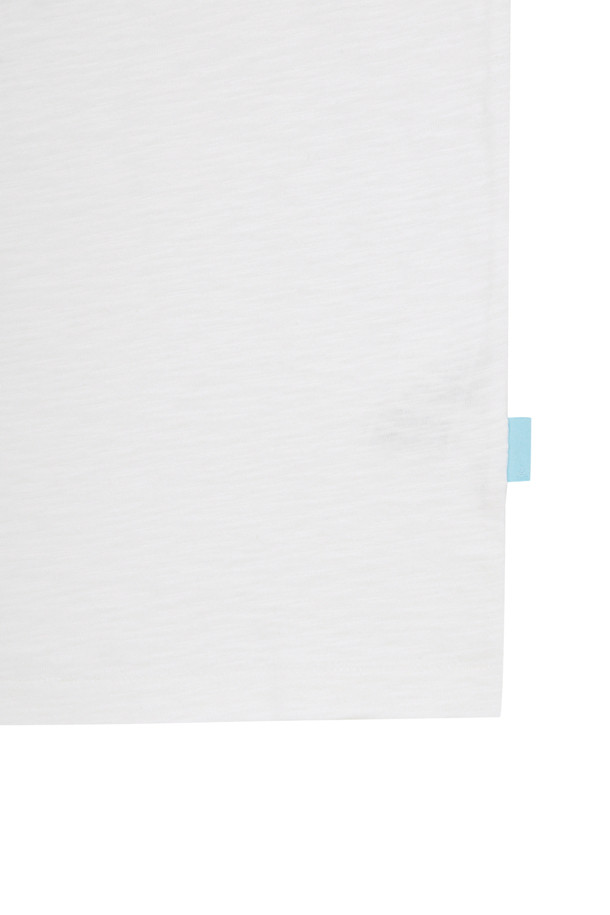 AMOUPRE - 반팔티셔츠 - Divine Grace' Artwork Ringer T-shirt (White)