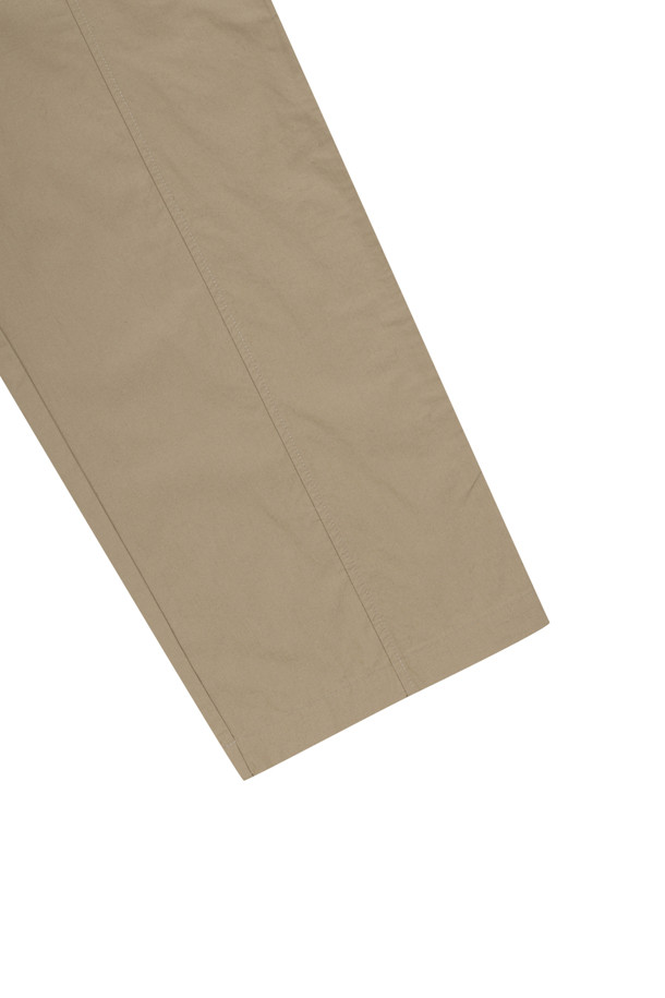 AMOUPRE - 캐주얼팬츠 - Straight Cargo Pants (Beige)