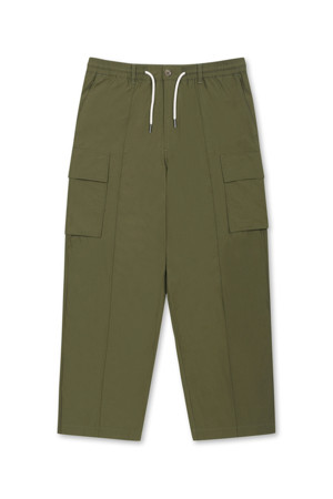 Straight Cargo Pants (Khaki)